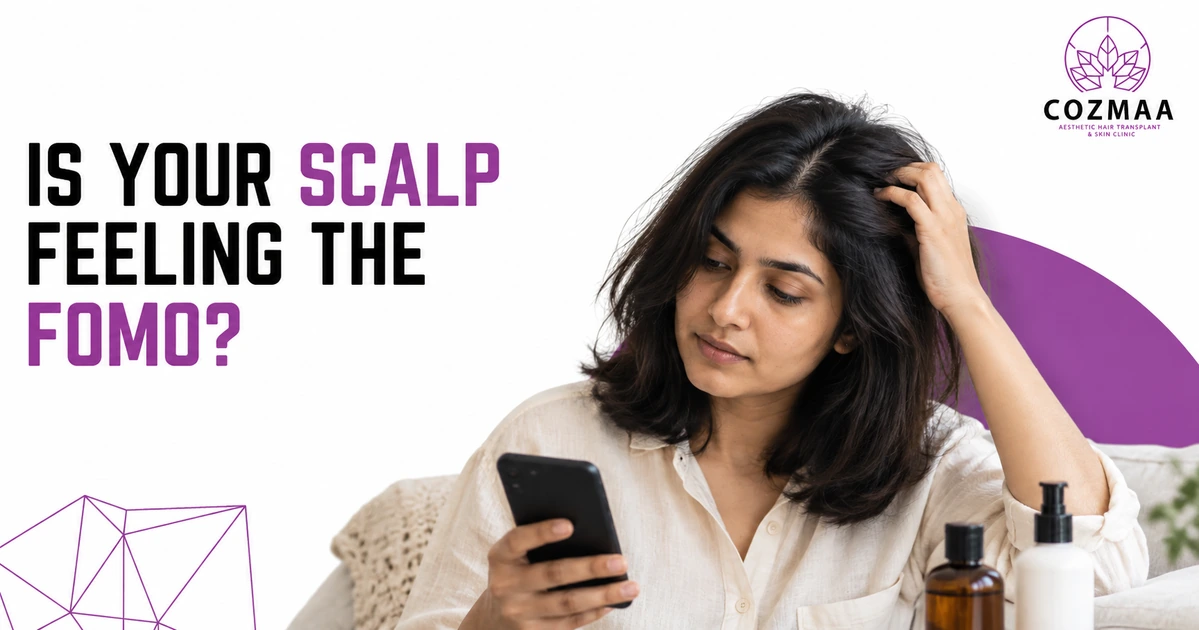 Don't Let Your Scalp Go Under The Pressure Of FOMO — Read To Find Out How